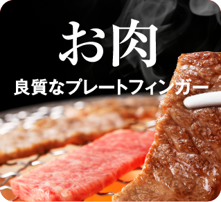 お肉 良質なプレートフィンガー